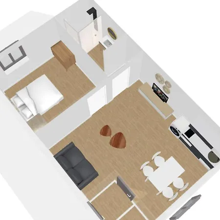 Le Baltique - Homy Apartamento Montluçon
